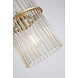 Searchlight Hanglamp Swizzle Ø 20 cm mat goud Searchlight Hanglamp Swizzle Ø 20 cm mat goud