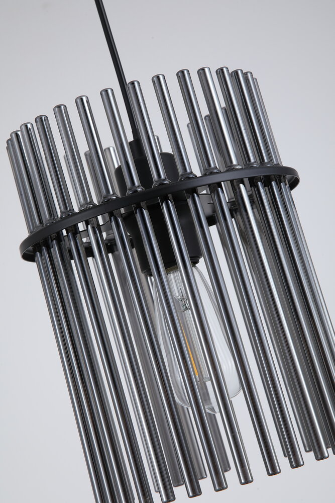 Searchlight Hanglamp Swizzle Ø 20 cm zwart Searchlight Hanglamp Swizzle Ø 20 cm zwart