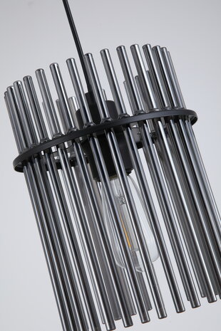 Searchlight Hanglamp Swizzle Ø 20 cm zwart Searchlight Hanglamp Swizzle Ø 20 cm zwart