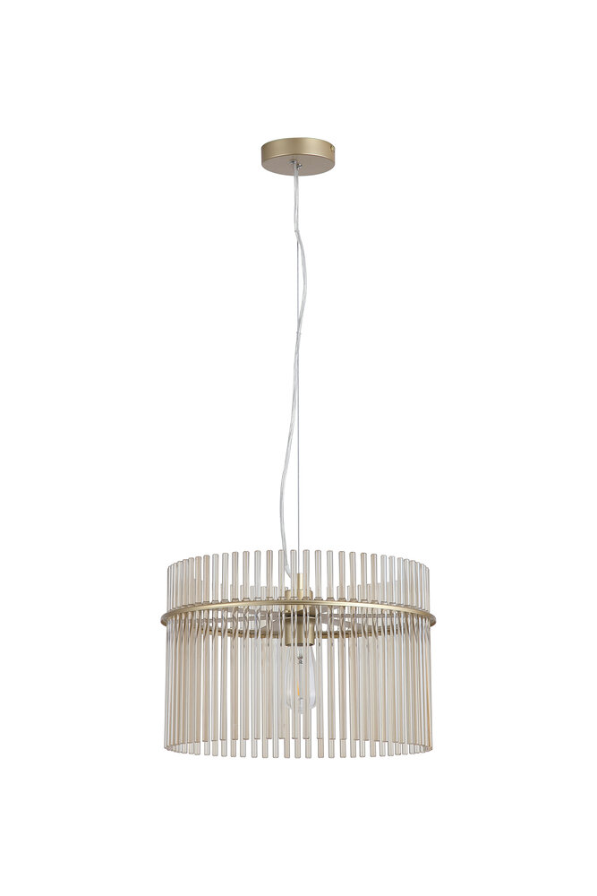 Searchlight Hanglamp Swizzle Ø 40 cm mat goud Searchlight Hanglamp Swizzle Ø 40 cm mat goud
