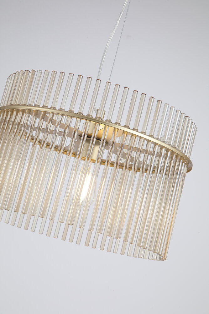 Searchlight Hanglamp Swizzle Ø 40 cm mat goud Searchlight Hanglamp Swizzle Ø 40 cm mat goud