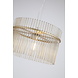 Searchlight Hanglamp Swizzle Ø 40 cm mat goud Searchlight Hanglamp Swizzle Ø 40 cm mat goud