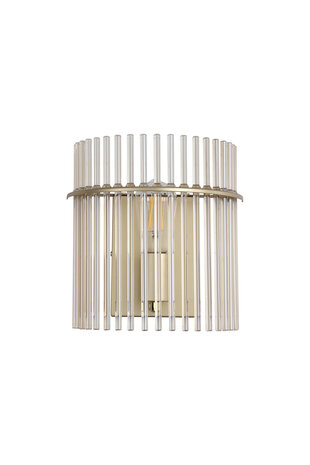 Searchlight Wandlamp Swizzle H 26 cm mat goud Searchlight Wandlamp Swizzle H 26 cm mat goud