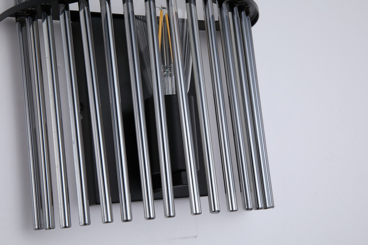 Searchlight Wandlamp Swizzle H 26 cm zwart Searchlight Wandlamp Swizzle H 26 cm zwart