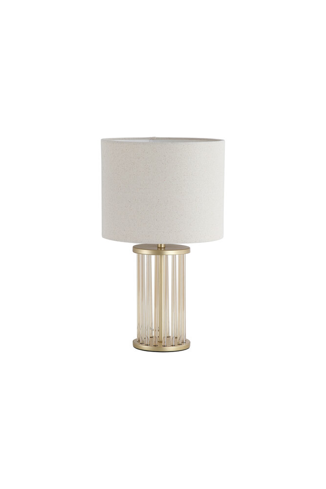 Searchlight Tafellamp Swizzle H 43 cm mat goud Searchlight Tafellamp Swizzle H 43 cm mat goud