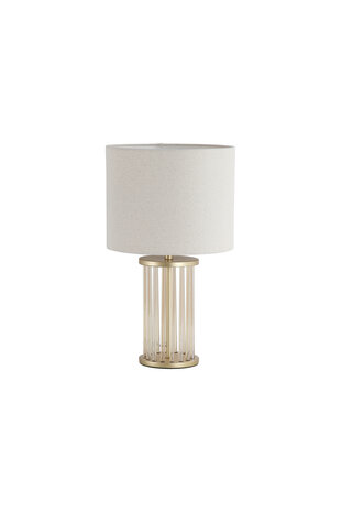 Searchlight Tafellamp Swizzle H 43 cm mat goud Searchlight Tafellamp Swizzle H 43 cm mat goud