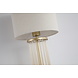 Searchlight Tafellamp Swizzle H 43 cm mat goud Searchlight Tafellamp Swizzle H 43 cm mat goud
