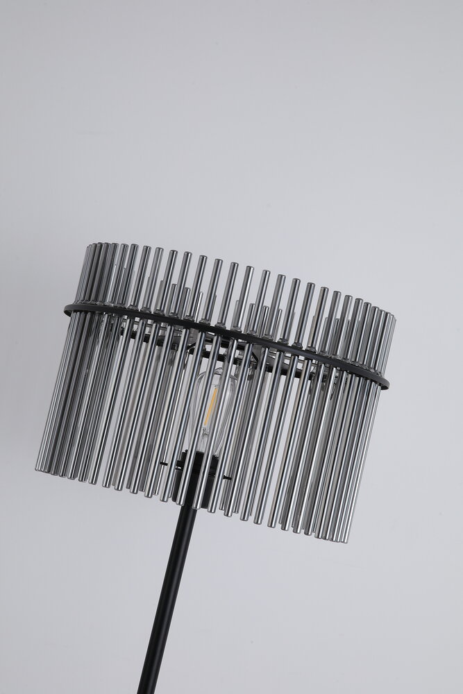 Searchlight Vloerlamp Swizzle H 152 cm zwart Searchlight Vloerlamp Swizzle H 152 cm zwart