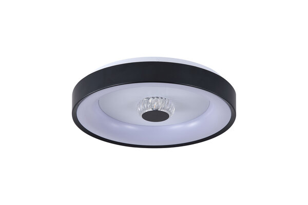 Searchlight Plafondlamp Polka Ø 38,5 cm zwart