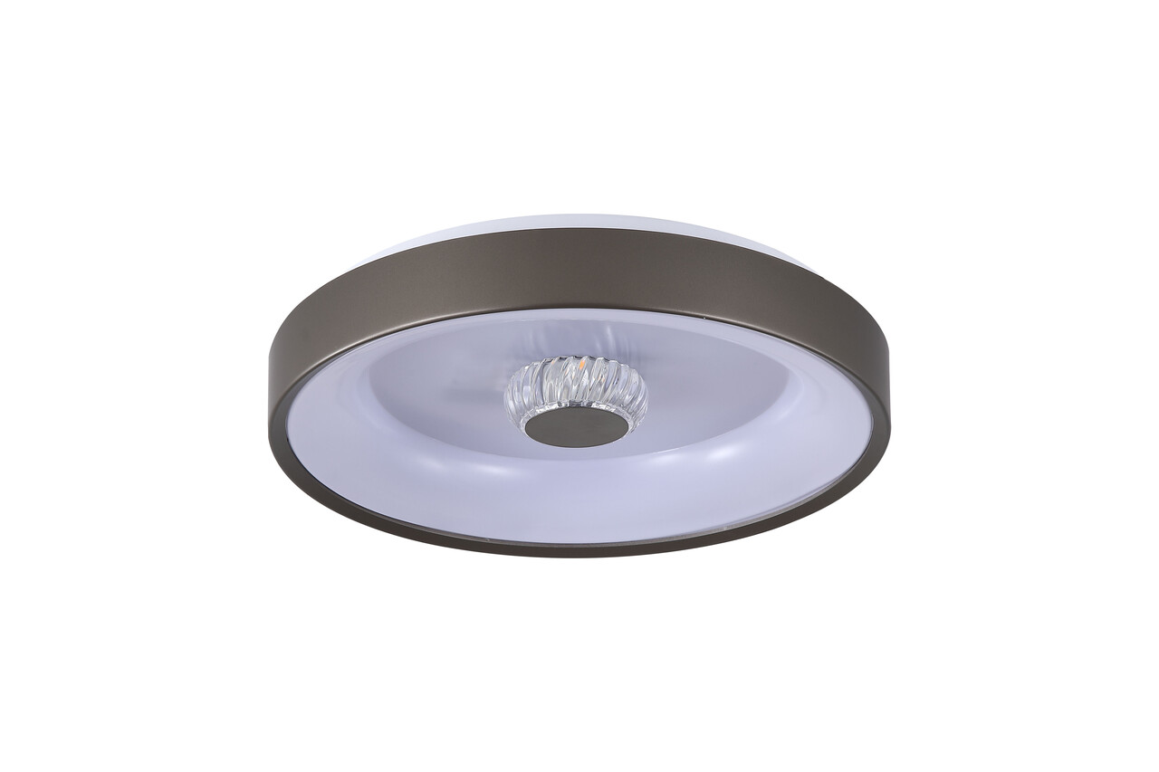 Searchlight Plafondlamp Polka Ø 38,5 cm brons goud Searchlight Plafondlamp Polka Ø 38,5 cm brons goud