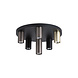 Searchlight Plafondlamp Tubes 6 lichts Ø 40 cm zwart Searchlight Plafondlamp Tubes 6 lichts Ø 40 cm zwart