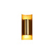 Searchlight Wandlamp Roll H 25,4 cm mat goud Searchlight Wandlamp Roll H 25,4 cm mat goud