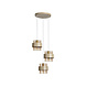 Searchlight Hanglamp Royal 3 lichts Ø 42 cm beige Searchlight Hanglamp Royal 3 lichts Ø 42 cm beige