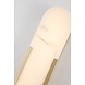 Searchlight Wandlamp Opaline H 50 cm IP44 mat goud