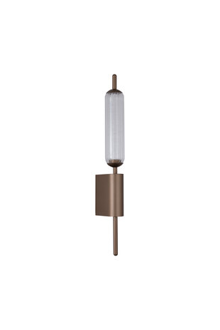 Searchlight Wandlamp Cattail H 54 cm brons goud Searchlight Wandlamp Cattail H 54 cm brons goud