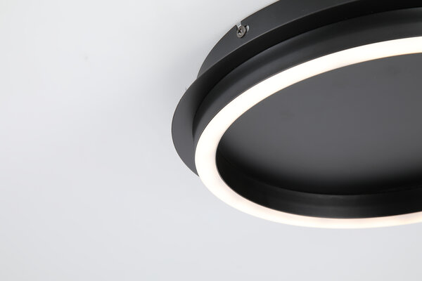 Searchlight Plafondlamp Stellar Ø 36 cm zwart Searchlight Plafondlamp Stellar Ø 36 cm zwart