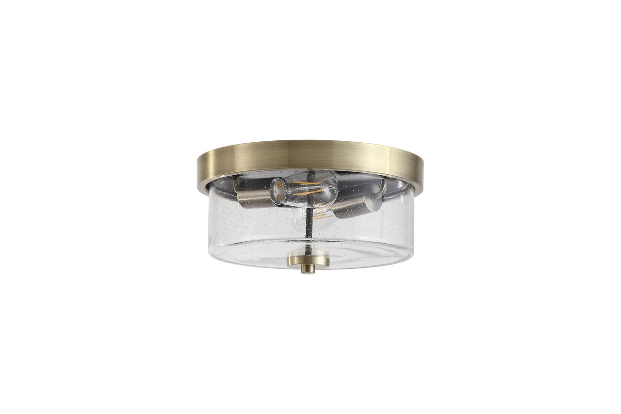 Searchlight Plafondlamp Preston Ø 33 cm IP44 brons Searchlight Plafondlamp Preston Ø 33 cm IP44 brons