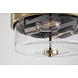 Searchlight Plafondlamp Preston Ø 33 cm IP44 brons Searchlight Plafondlamp Preston Ø 33 cm IP44 brons
