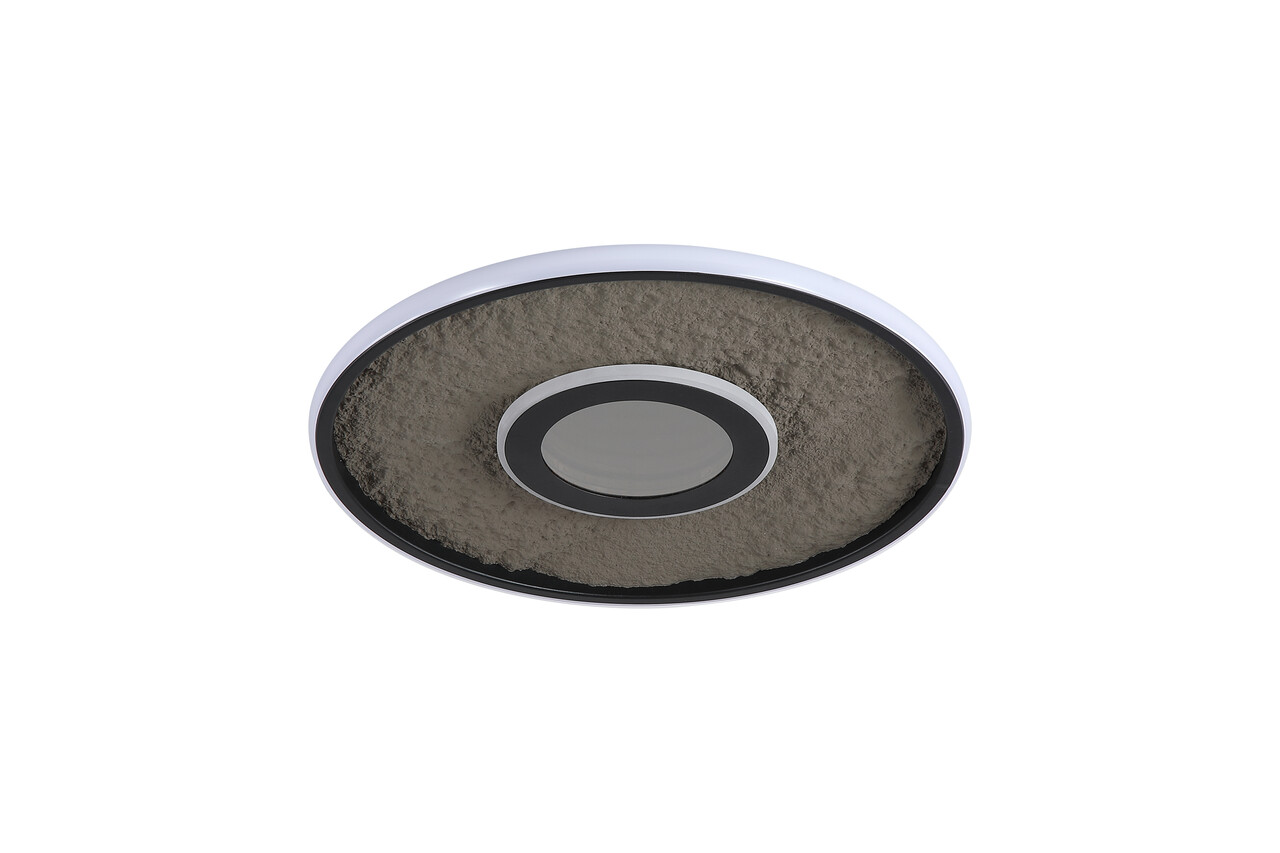 Searchlight Plafondlamp Lumadisc Universe Ø  41 cm zwart