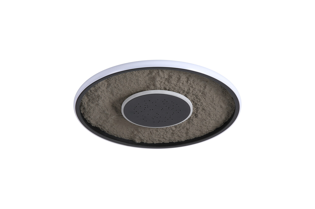 Searchlight Plafondlamp Lumadisc Stars Ø  41 cm zwart