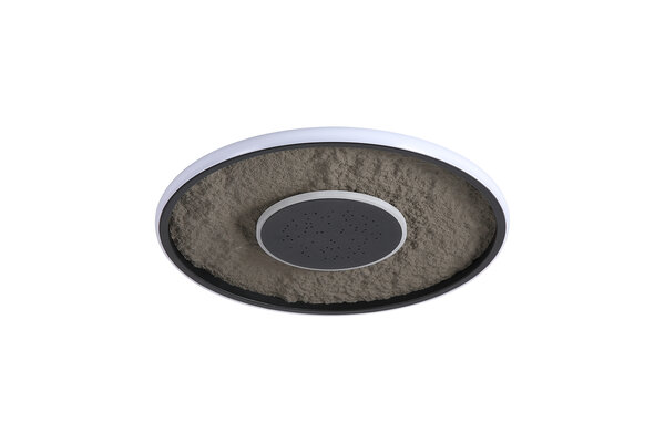 Searchlight Plafondlamp Lumadisc Stars Ø  41 cm zwart