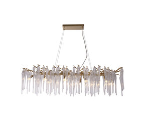 Searchlight Hanglamp Heritage L 117 cm mat goud Searchlight Hanglamp Heritage L 117 cm mat goud