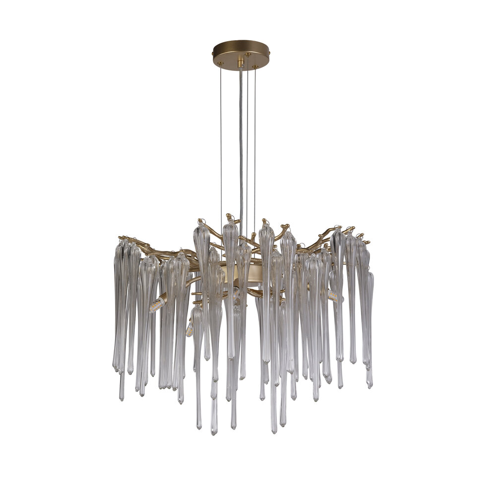 Searchlight Hanglamp Heritage Ø 50 cm mat goud Searchlight Hanglamp Heritage Ø 50 cm mat goud