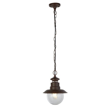 Searchlight Buitenlamp Station Ø 21.5 cm bruin