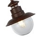 Searchlight Buitenlamp Station Ø 21.5 cm bruin