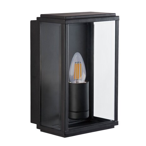 Searchlight Buitenlamp Box H 25 cm zwart Searchlight Buitenlamp Box H 25 cm zwart