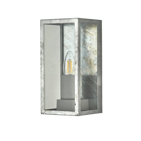 Searchlight Buitenlamp Box II H 24 cm grijs Searchlight Buitenlamp Box II H 24 cm grijs