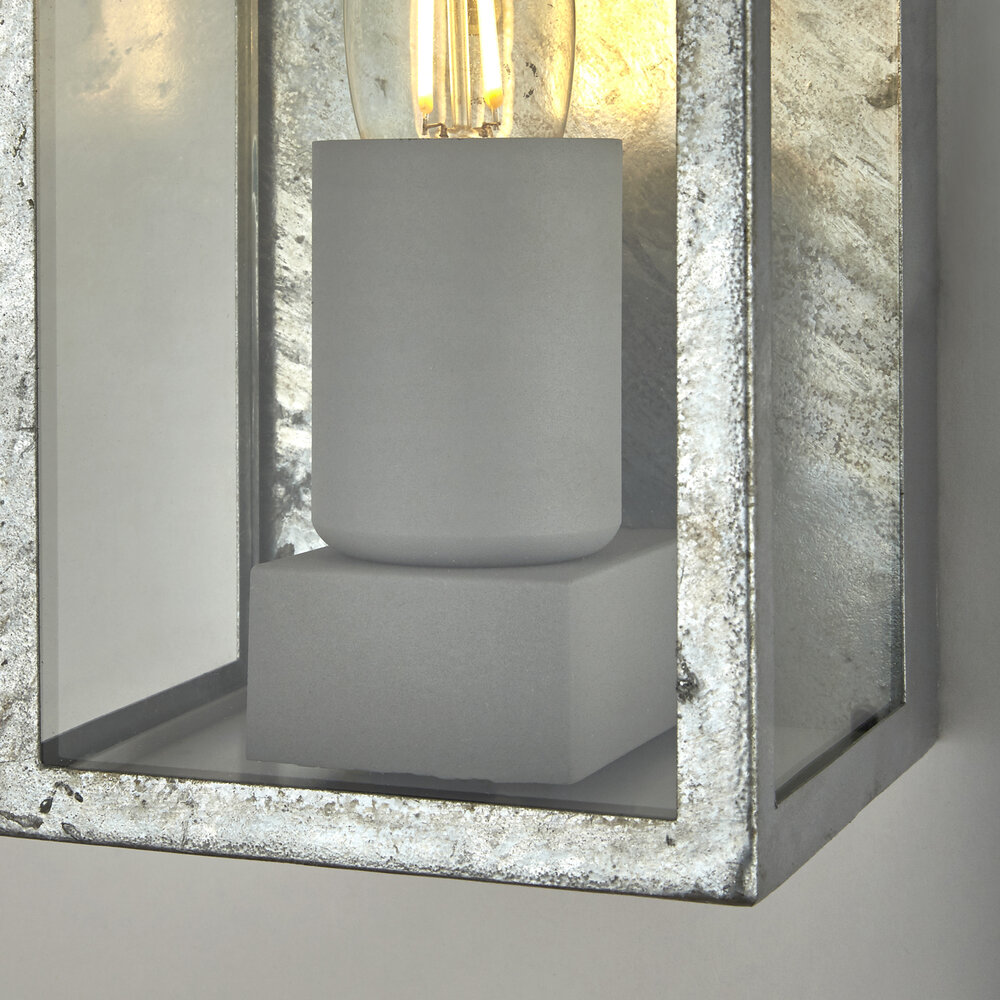 Searchlight Buitenlamp Box II H 24 cm grijs Searchlight Buitenlamp Box II H 24 cm grijs