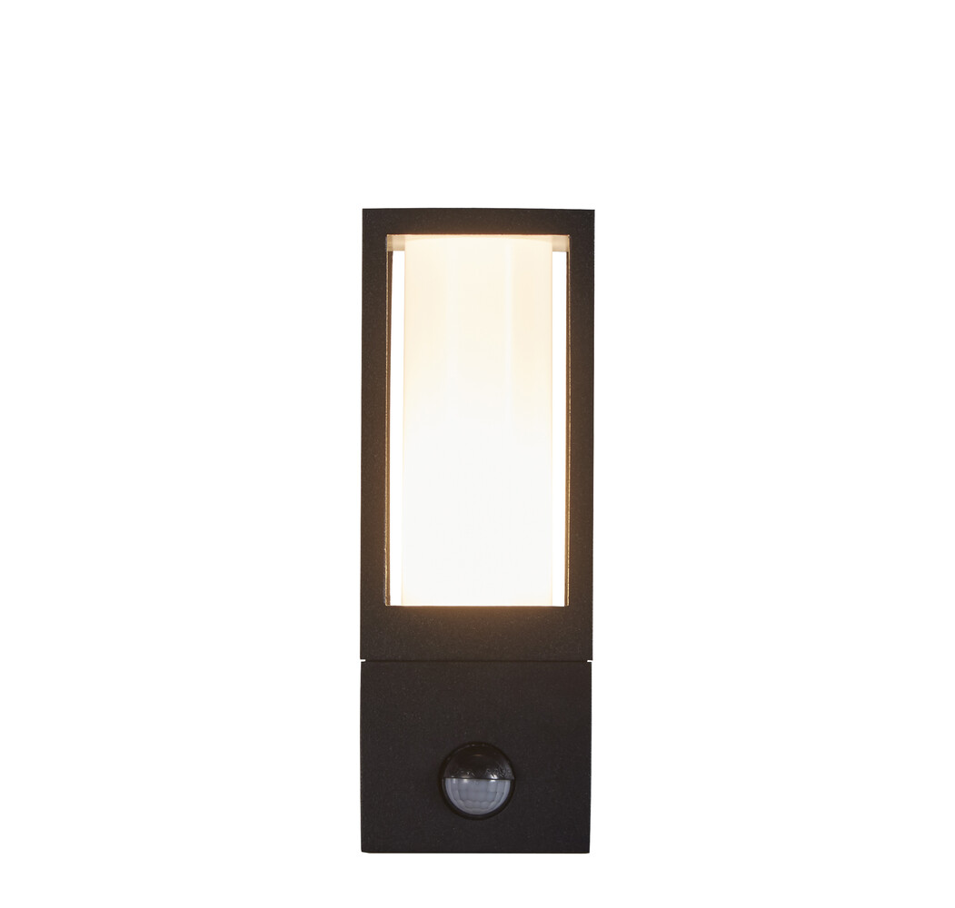 Searchlight Buitenlamp Avenue H 21 cm bewegingssensor zwart Searchlight Buitenlamp Avenue H 21 cm bewegingssensor zwart
