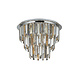 Searchlight Plafondlamp Clarissa 5 lichts Ø 45 cm chroom Searchlight Plafondlamp Clarissa 5 lichts Ø 45 cm chroom