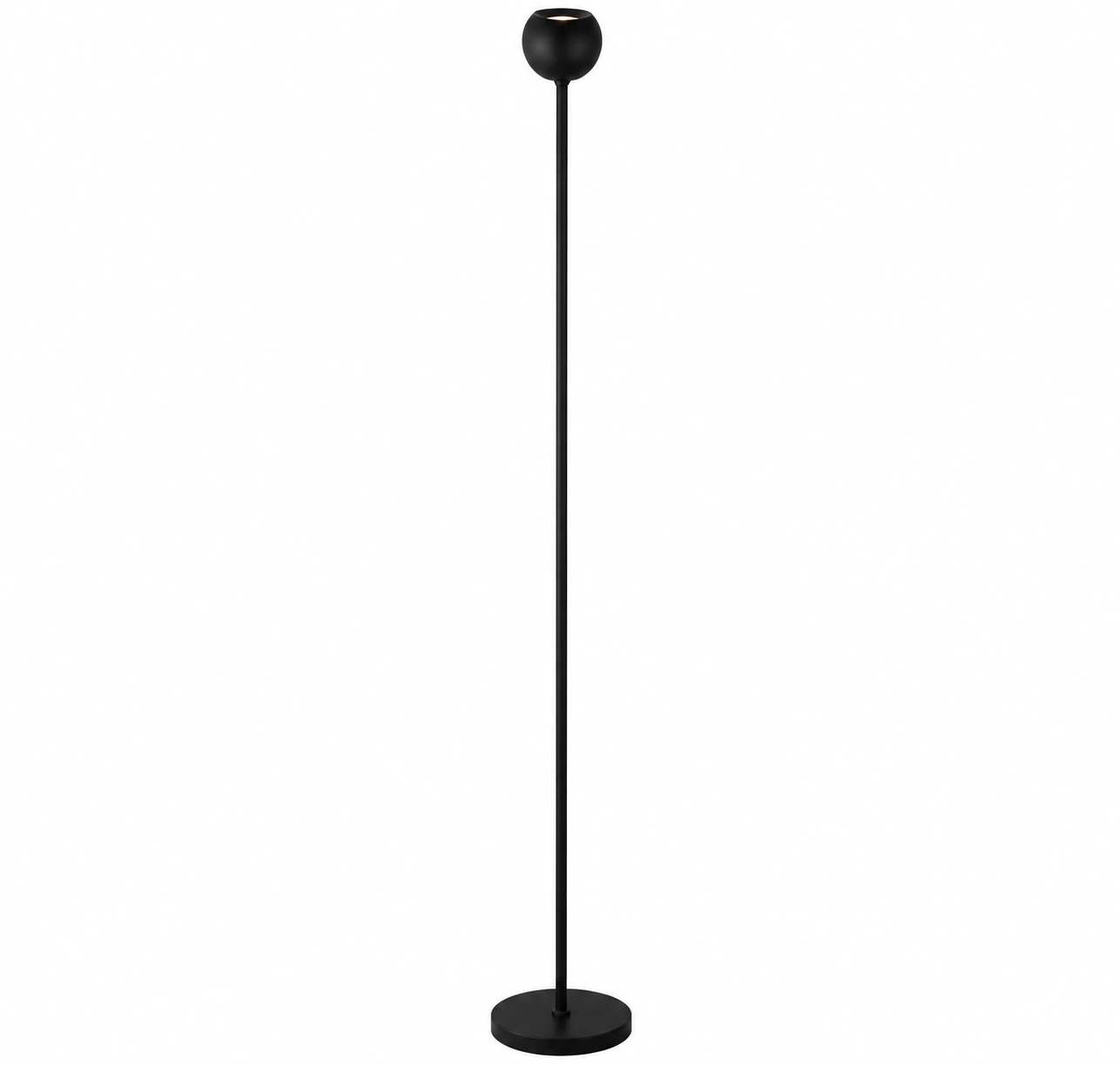 Searchlight Vloerlamp Eindhoven H 180 cm zwart