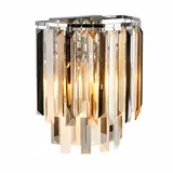 Searchlight Wandlamp Clarissa 2 lichts H 28 cm chroom Searchlight Wandlamp Clarissa 2 lichts H 28 cm chroom