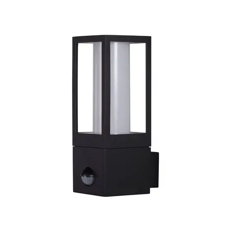 Searchlight Buitenlamp Avenue H 21 cm bewegingssensor zwart Searchlight Buitenlamp Avenue H 21 cm bewegingssensor zwart