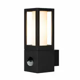 Searchlight Buitenlamp Avenue H 21 cm bewegingssensor zwart Searchlight Buitenlamp Avenue H 21 cm bewegingssensor zwart