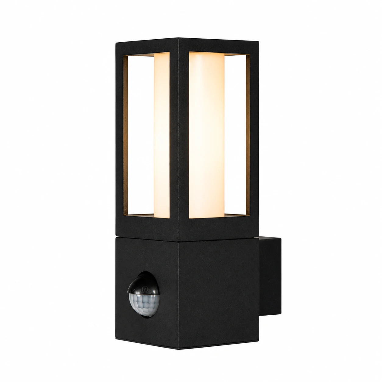 Searchlight Buitenlamp Avenue H 21 cm bewegingssensor zwart