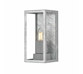 Searchlight Buitenlamp Box II H 24 cm grijs Searchlight Buitenlamp Box II H 24 cm grijs
