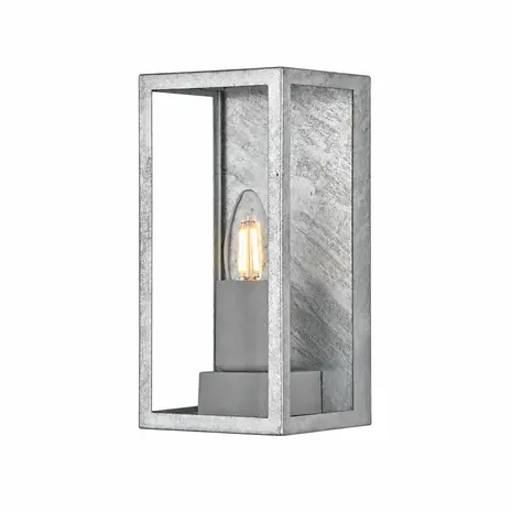 Searchlight Buitenlamp Box II H 24 cm grijs Searchlight Buitenlamp Box II H 24 cm grijs