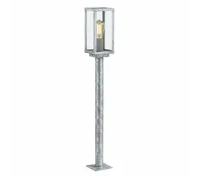 Searchlight Buitenlamp Box II H 90 cm grijs