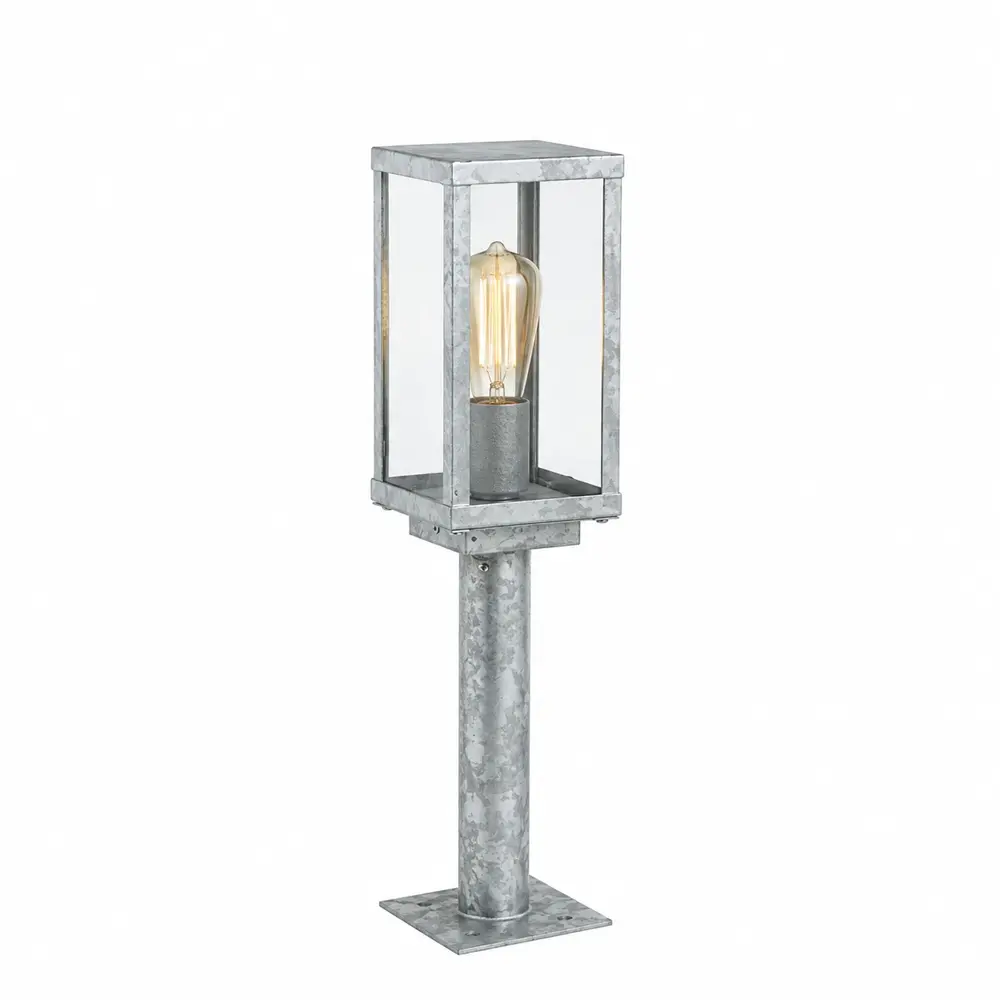 Searchlight Buitenlamp Box II H 50 cm grijs