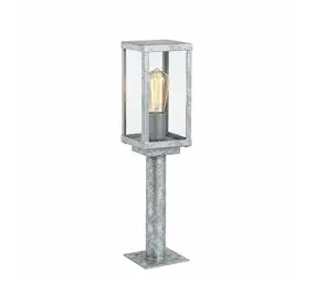 Searchlight Buitenlamp Box II H 50 cm grijs