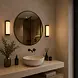 Searchlight Wandlamp Nile H 25 cm IP44 zwart Searchlight Wandlamp Nile H 25 cm IP44 zwart