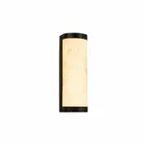 Searchlight Wandlamp Nile H 25 cm IP44 zwart