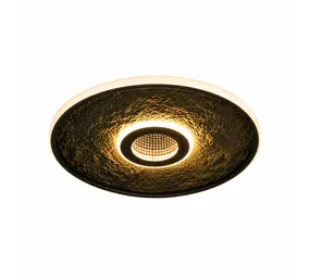 Searchlight Plafondlamp Lumadisc Universe Ø  41 cm zwart