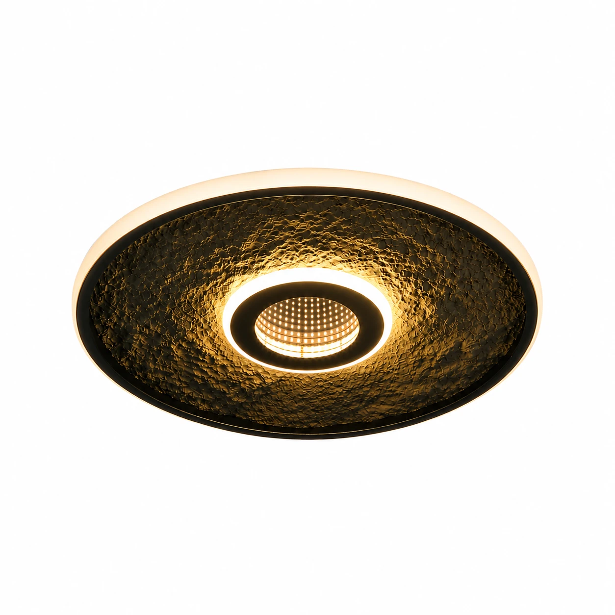 Searchlight Plafondlamp Lumadisc Universe Ø 41 cm zwart