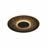 Searchlight Plafondlamp Lumadisc Stars Ø  41 cm zwart