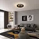 Searchlight Plafondlamp Lumadisc Stars Ø  41 cm zwart